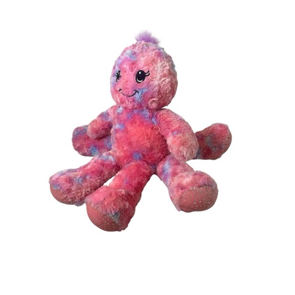 Build A Bear 12 Inch Pink Octo Octopus Plush Stuffed Toy 2014 - Picture 2 of 12